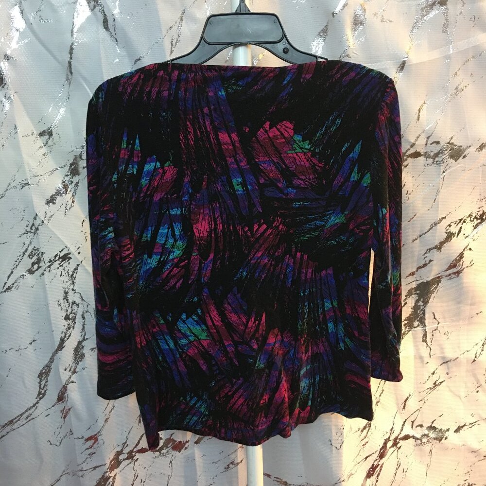 Ruby Rd. Women's Long Sleeve Blouse - Picture 4 of 4